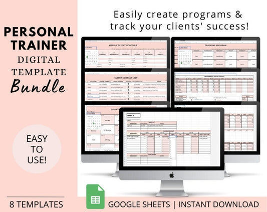 Personal Trainer Template Bundle
